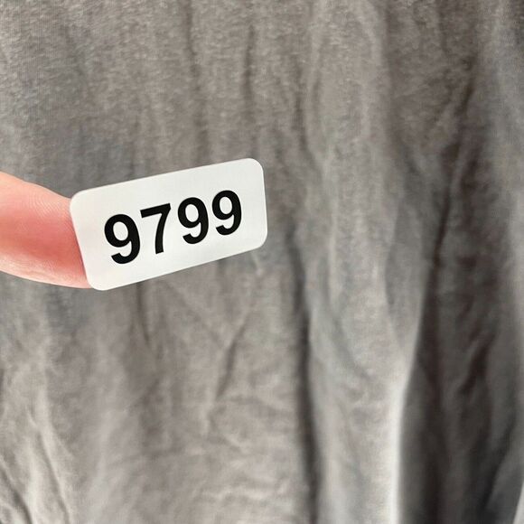 Polo Ralph Lauren Shirt Adult 2XL XXL Gray‎ V Neck Long Sleeve Pony Rugby Logo - Picture 11 of 11